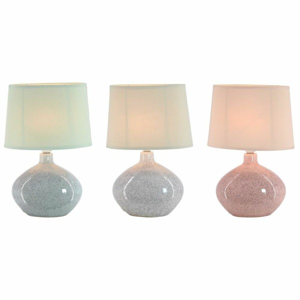 Επιτραπέζιο Φωτιστικό DKD Home Decor πολυεστέρας Κεραμικά (3 pcs) (22 x 22 x 34 cm)