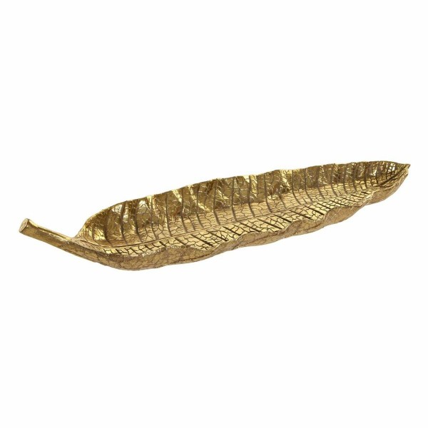 Δίσκος DKD Home Decor Χρυσό Ρητίνη (41 x 10 x 5 cm) (41 cm)