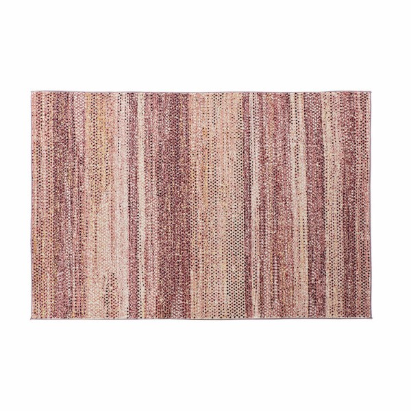Χαλί DKD Home Decor Ροζ πολυεστέρας (120 x 180 x 0.7 cm)