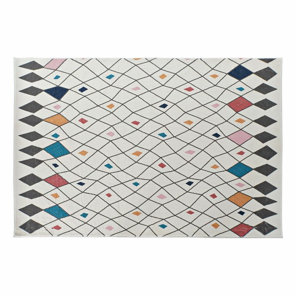 Χαλί DKD Home Decor Πολύχρωμο πολυεστέρας (120 x 180 x 0.7 cm)