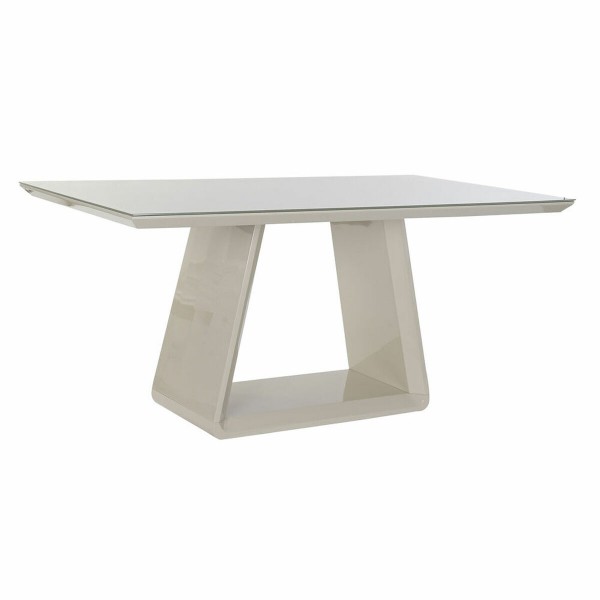 Τραπεζαρία DKD Home Decor Κρυστάλλινο Γκρι Ξύλο MDF (160 x 90 x 75 cm)