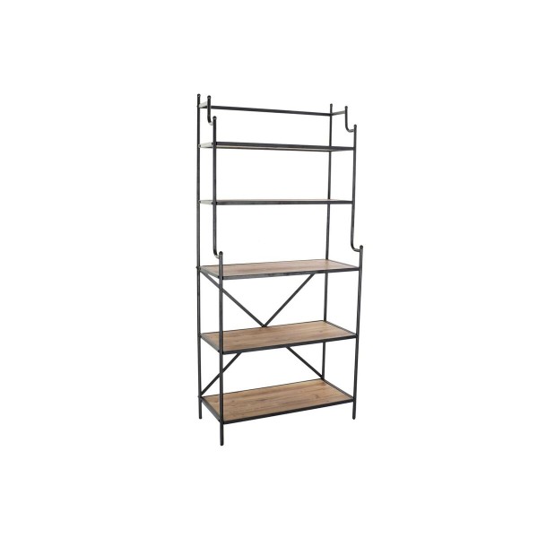 Ράφια DKD Home Decor Μέταλλο Ξύλο (84 x 41 x 187 cm)