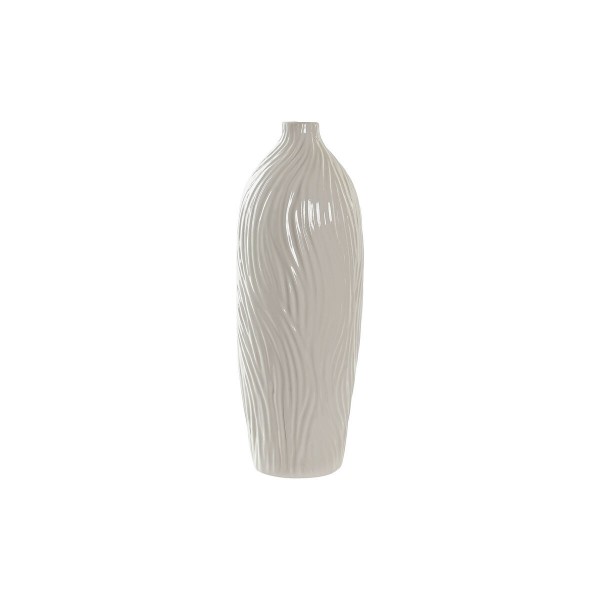 Βάζο DKD Home Decor Κεραμικά Λευκό (13 x 13 x 35,5 cm) (x1)