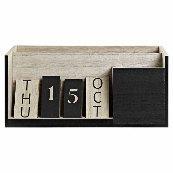Διοργανωτές DKD Home Decor Ημερολόγιο MDF (30 x 15 x 15 cm) Διοργανωτές DKD Home Decor Ημερολόγιο MDF (30 x 15 x 15 cm)