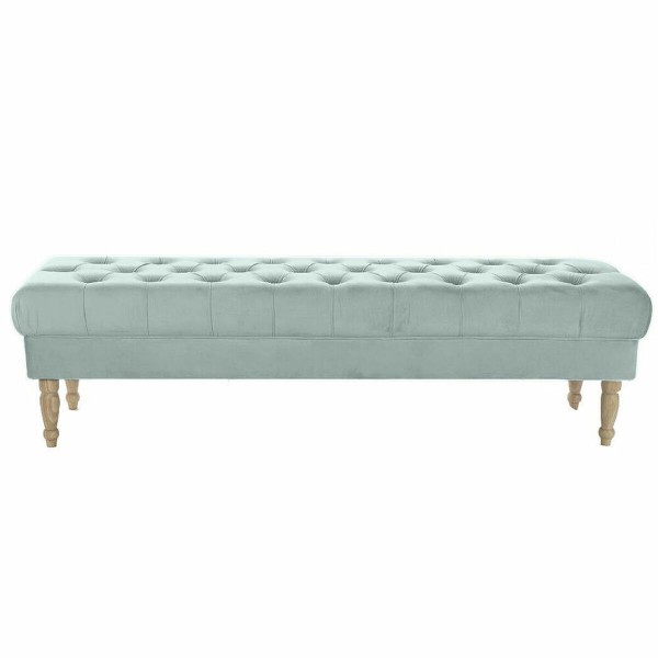 Σκαμπό DKD Home Decor   Μπλε πολυεστέρας ξύλο καουτσούκ (158 x 48 x 42 cm)