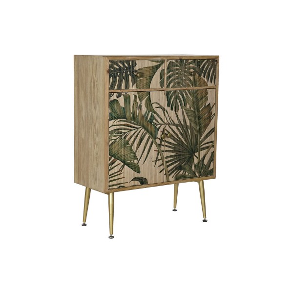 Σκευοθήκη DKD Home Decor Φυσικό Ξύλο MDF Σίδερο (80 x 35 x 100 cm)