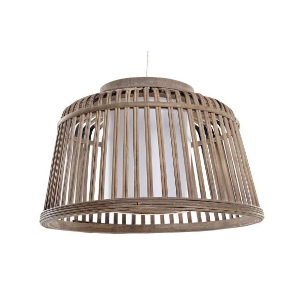 Φωτιστικό Οροφής DKD Home Decor Λευκό Ανοιχτό καφέ 220 V 50 W (41 x 41 x 26 cm)