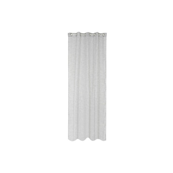 Κουρτίνα DKD Home Decor Γκρι πολυεστέρας (140 x 270 cm)
