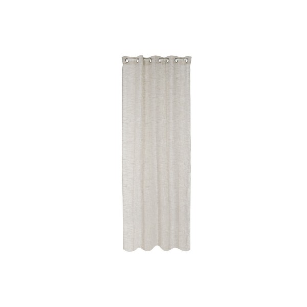 Κουρτίνα DKD Home Decor Μπεζ Μέταλλο πολυεστέρας (140 x 270 cm)