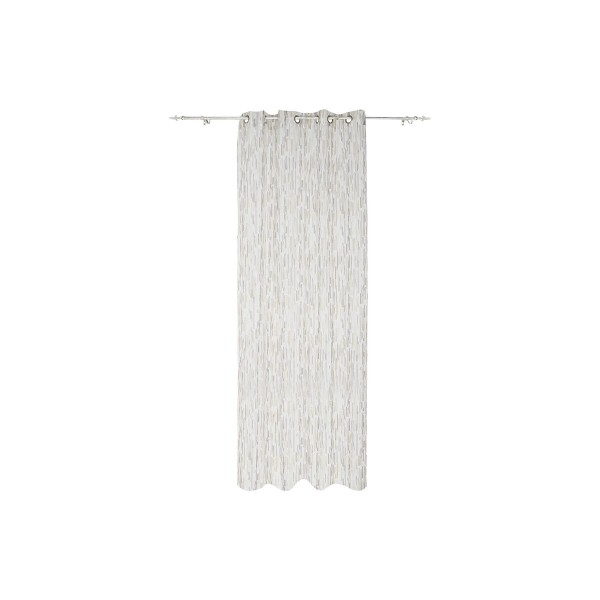 Κουρτίνα DKD Home Decor πολυεστέρας Λευκό Πράσινο (140 x 270 cm)