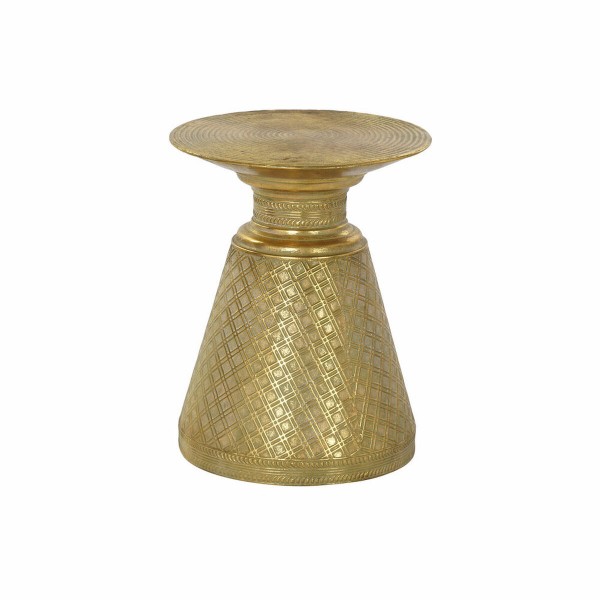 Βοηθητικό Τραπέζι DKD Home Decor Μέταλλο Χάλκινο Ανοιχτό (37 x 37 x 47 cm)