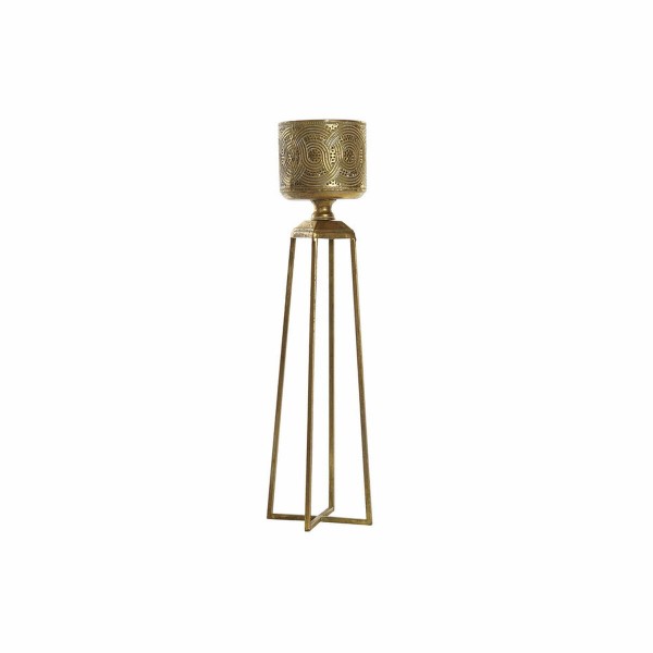 Κυκλικό Πολύφωτο DKD Home Decor Μέταλλο Χαλκός (10 x 10 x 50 cm)