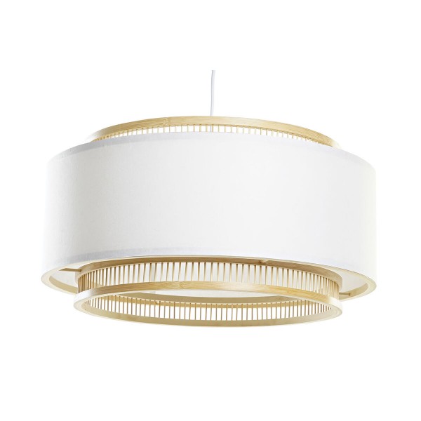 Φωτιστικό Οροφής DKD Home Decor Φυσικό πολυεστέρας Λευκό Διακοσμητική κανάτα 50 W (50 x 50 x 25 cm)