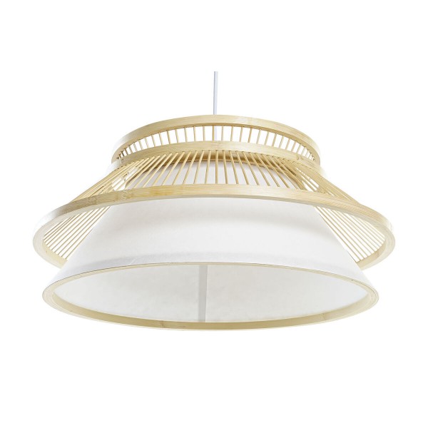 Φωτιστικό Οροφής DKD Home Decor Φυσικό Λευκό 220 V 50 W (46 x 46 x 20 cm)