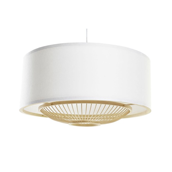 Φωτιστικό Οροφής DKD Home Decor Φυσικό Λευκό 220 V 50 W (50 x 50 x 30 cm)