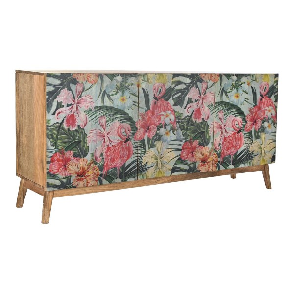 Σκευοθήκη DKD Home Decor Φυσικό Πολύχρωμο Ξύλο από Μάνγκο (160 x 45 x 75 cm)