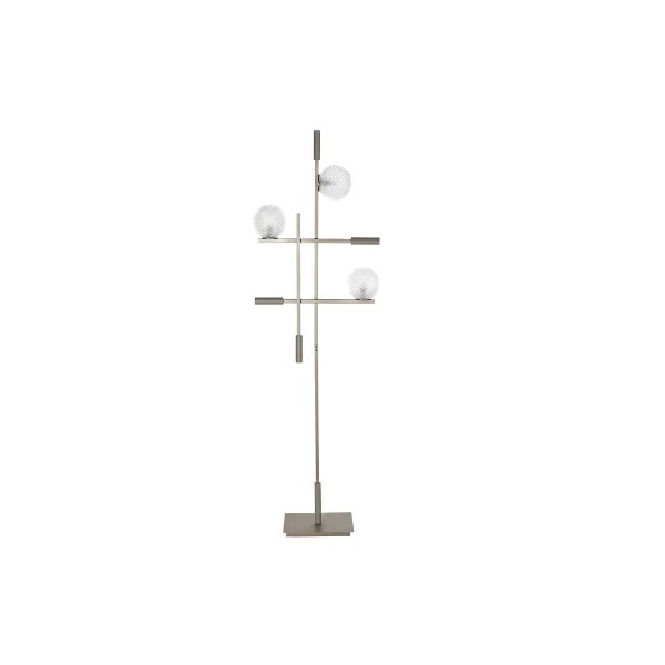 Φωτιστικό Δαπέδου DKD Home Decor Κρυστάλλινο Χρυσό Μέταλλο Σύγχρονη (55 x 24 x 185 cm)