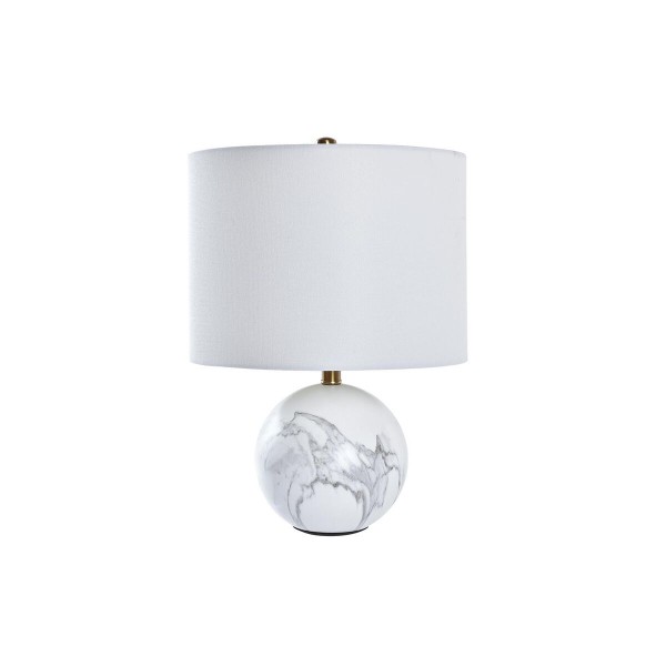 Επιτραπέζιο Φωτιστικό DKD Home Decor Χρυσό Λευκό 220 V 50 W Σύγχρονη (36 x 36 x 52 cm)