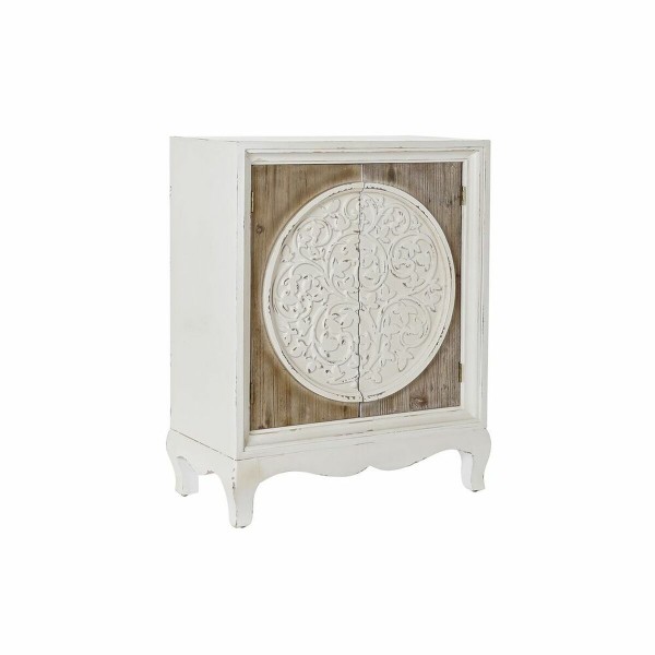 Σκευοθήκη DKD Home Decor Λευκό Έλατο MDF
