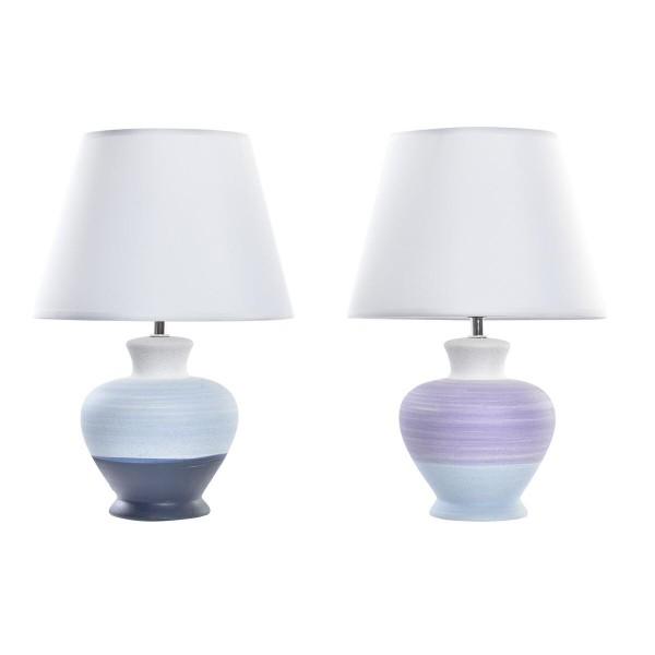 Επιτραπέζιο Φωτιστικό DKD Home Decor 25W Δίχρωμα 220 V (x2) (25 x 25 x 38 cm)