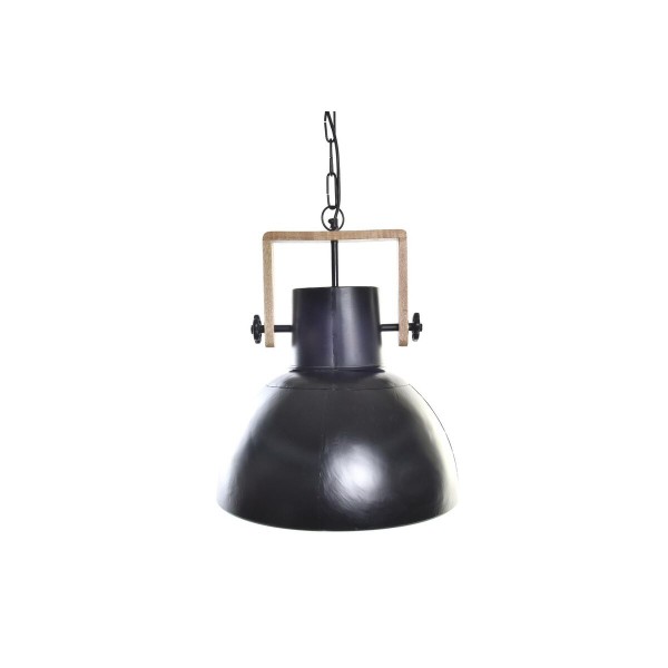 Φωτιστικό Οροφής DKD Home Decor Μαύρο Καφέ 220 V 50 W (40 x 40 x 49 cm)