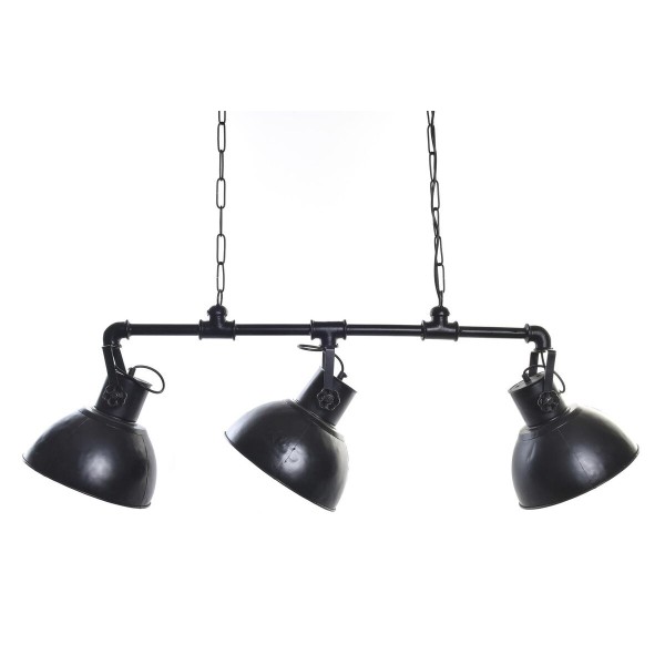 Φωτιστικό Οροφής DKD Home Decor Μαύρο 220 V 50 W (114 x 29 x 42 cm)