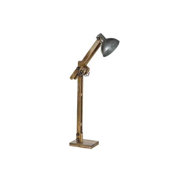 Φωτιστικό Δαπέδου DKD Home Decor Ασημί Μέταλλο Καφέ Loft (85 x 25 x 140 cm)