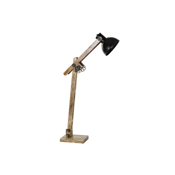 Φωτιστικό Δαπέδου DKD Home Decor Μαύρο Μέταλλο Καφέ Loft (85 x 25 x 140 cm)