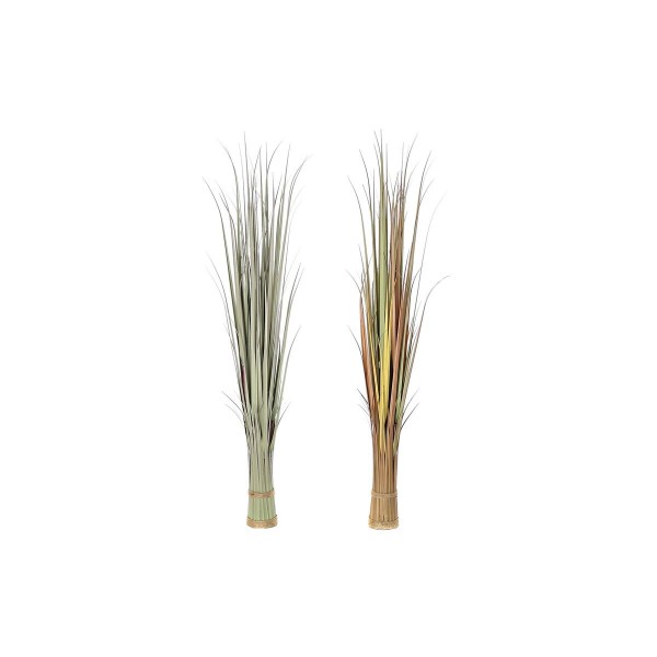 Διακοσμητικό Φυτό DKD Home Decor Καφέ Πράσινο PE (x2) (20 x 20 x 120 cm)