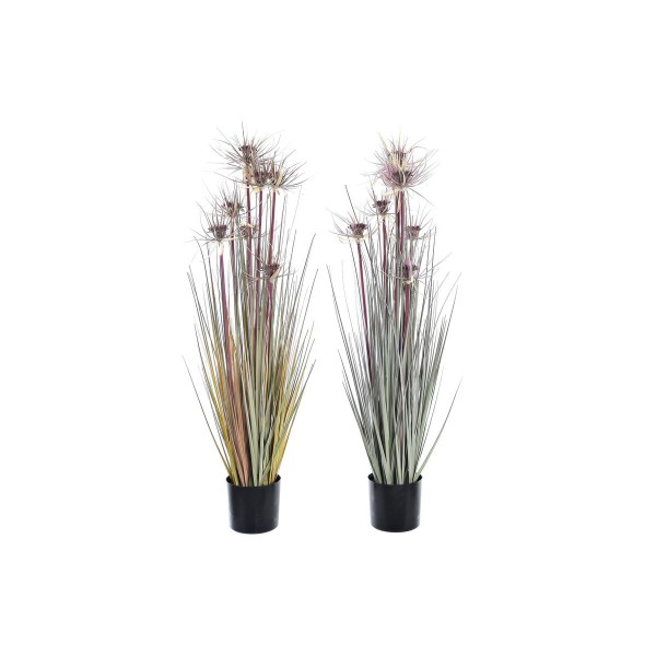 Διακοσμητικό Φυτό DKD Home Decor Καφέ Πράσινο PVC PE (20 x 20 x 90 cm) (x2)