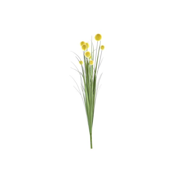 Διακοσμητικό Φυτό DKD Home Decor Πομπώματα Πράσινο Κίτρινο PE (12 x 12 x 100 cm)