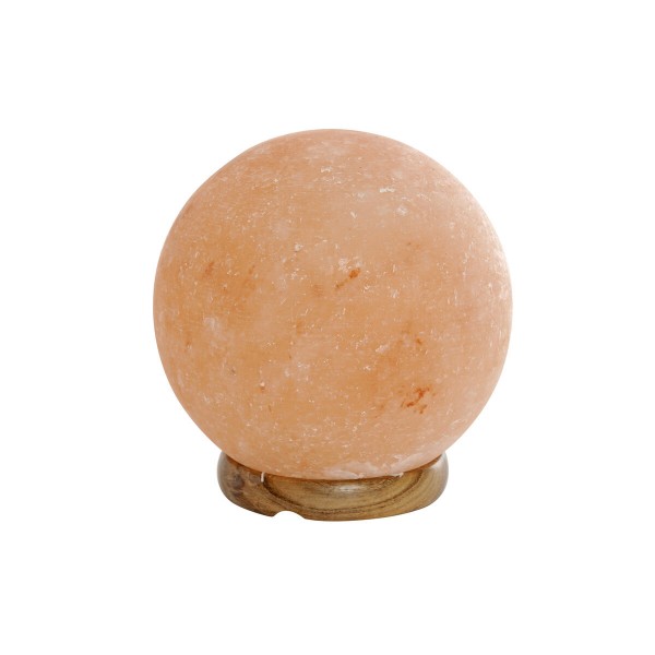 Φωτεινή διακόσμηση DKD Home Decor Βγείτε έξω 15W Πορτοκαλί Ball ξύλο ακακίας 220 V Άραβας (15 x 15 x 15 cm)