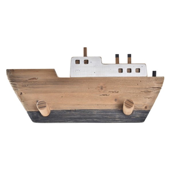 Κρεμάστρα τοίχου DKD Home Decor Ξύλο Ναύτης (40 x 8 x 19 cm)