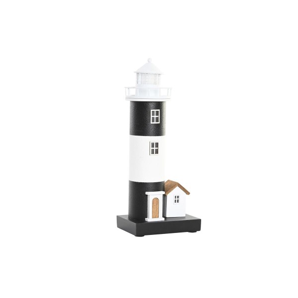 Φωτεινή διακόσμηση DKD Home Decor Ξύλο Φάρος (15 x 10 x 37 cm)