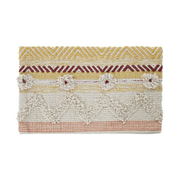 Κάλυψη μαξιλαριού DKD Home Decor Πολύχρωμο Κρόσσια Boho (50 x 3 x 30 cm)