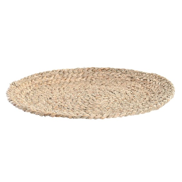 Σουπλά DKD Home Decor Φυσικό Φυσική ίνα (32 x 0,5 x 32 cm)