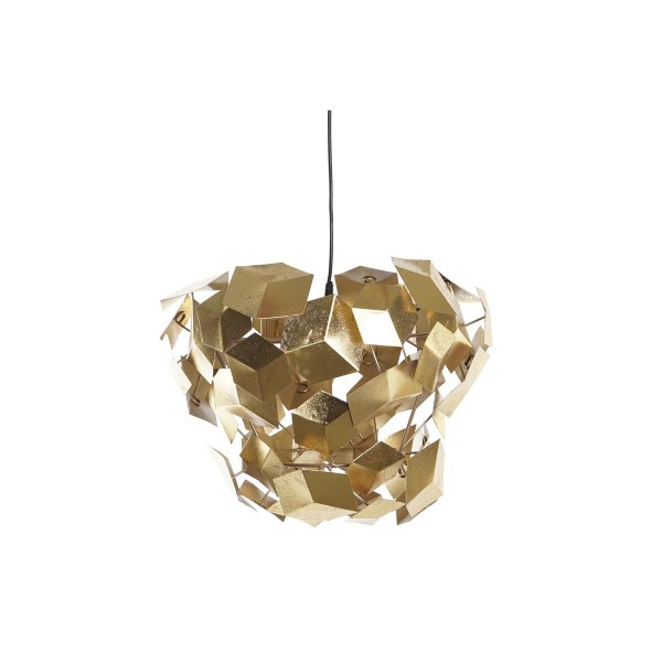 Φωτιστικό Οροφής DKD Home Decor Χρυσό 220 V 50 W (47 x 47 x 37 cm)