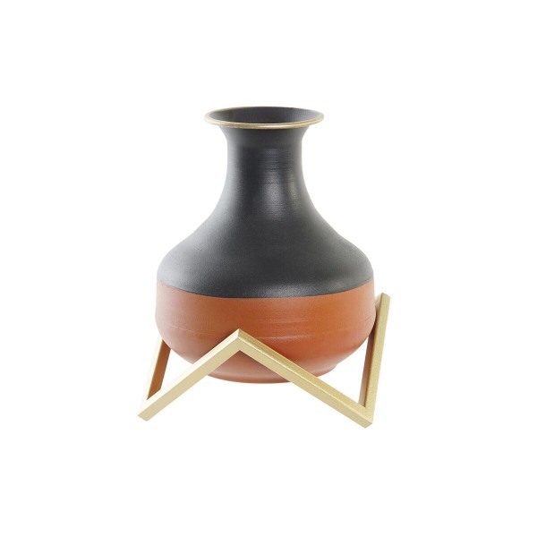 Βάζο DKD Home Decor Μέταλλο Πολύχρωμο Σύγχρονη (20 x 20 x 23 cm)