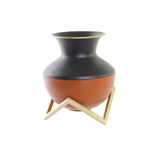 Βάζο DKD Home Decor Μέταλλο Πολύχρωμο Σύγχρονη (18 x 18 x 21 cm)