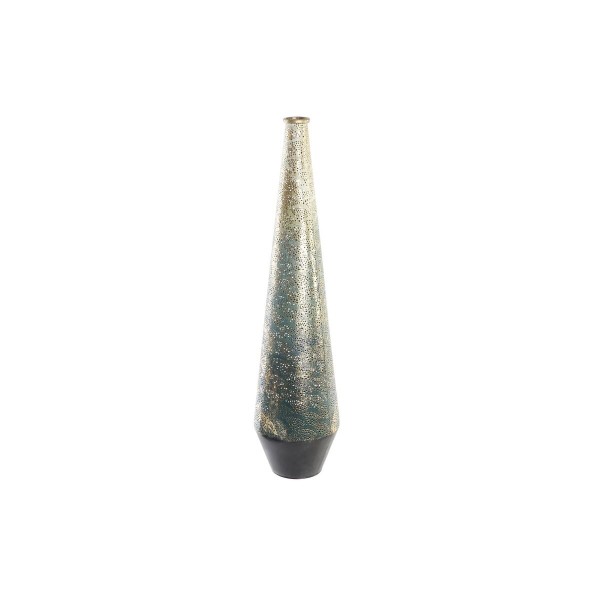 Βάζο DKD Home Decor Μέταλλο Τρίχρωμο Άραβας (18 x 18 x 75 cm)