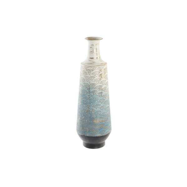 Βάζο DKD Home Decor Μέταλλο Τρίχρωμο Άραβας (19 x 19 x 56 cm)