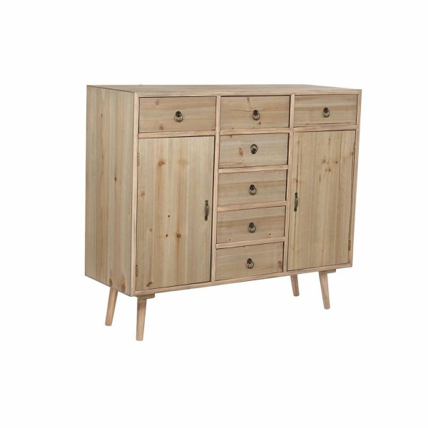 Σκευοθήκη DKD Home Decor   Μπλε Φυσικό Ναυτικό Μπλε Ανοιχτό Γκρι Ξύλο Ξύλο MDF 100 x 35 x 89 cm