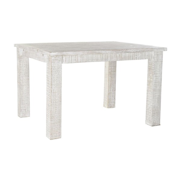 Τραπεζαρία DKD Home Decor Λευκό Ξύλο από Μάνγκο (180 x 100 x 77 cm)