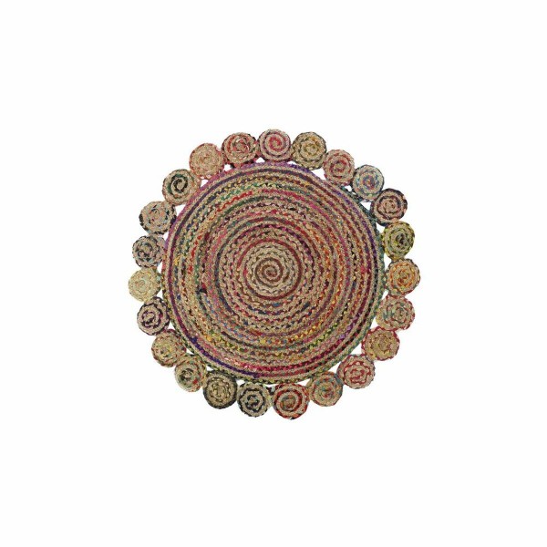 Χαλί DKD Home Decor Πολύχρωμο Άραβας (120 x 120 x 1 cm)