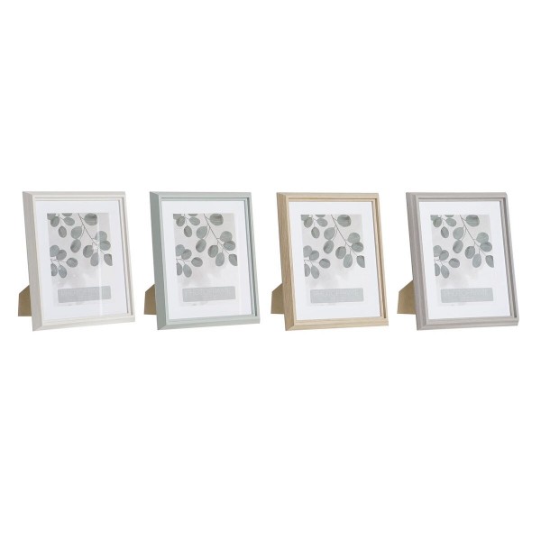 Κορνίζα DKD Home Decor Γκρι Καφέ Ξύλο MDF Σκανδιναβικός (23,5 x 3 x 28 cm) (4 Μονάδες)