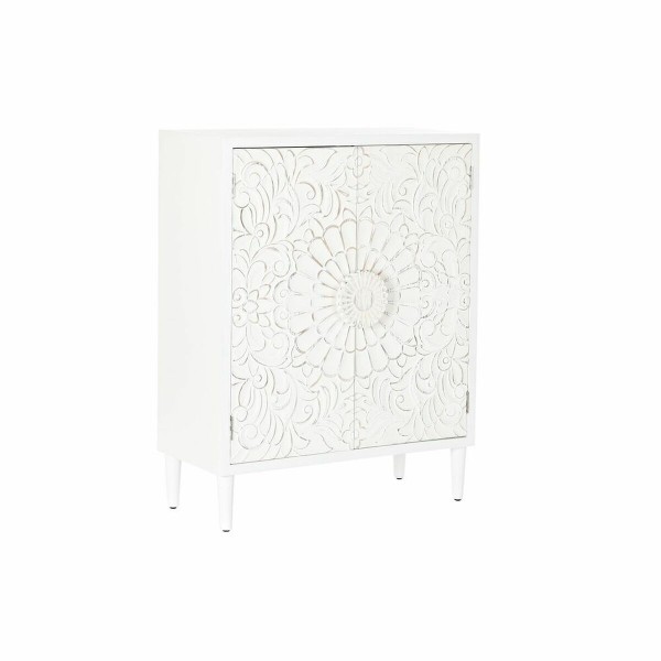 Σκευοθήκη DKD Home Decor Λευκό Έλατο MDF (80 x 38 x 102 cm)