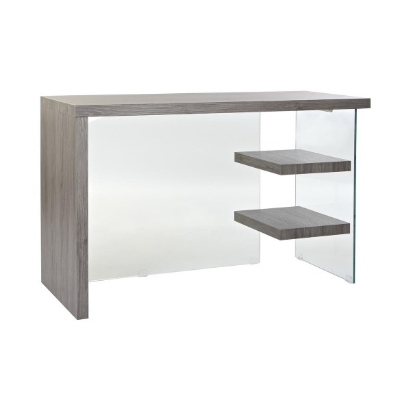 Γραφείο DKD Home Decor Κρυστάλλινο Γκρι Διαφανές MDF (120 x 50 x 76 cm)