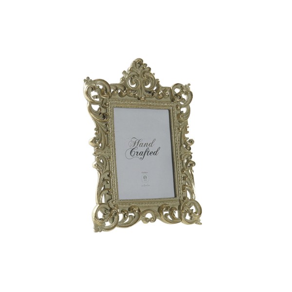 Κορνίζα DKD Home Decor Χρυσό Ρητίνη Shabby Chic (21,5 x 3 x 31 cm)