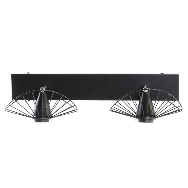Φωτιστικό Τοίχου DKD Home Decor Μαύρο Μέταλλο 220 V 50 W (50 x 21 x 16 cm) (50 x 23 x 23 cm)