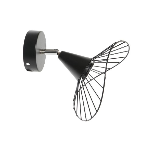 Φωτιστικό Τοίχου DKD Home Decor Μαύρο Μέταλλο 220 V 50 W (21 x 22 x 22 cm)